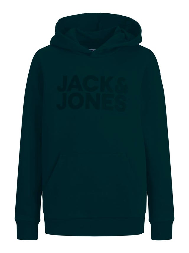 Jack & Jones Logo Hoodie Voor jongens - 12152841