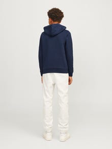 Jack & Jones Junior Logo Huppari -Navy Blazer - 12152841