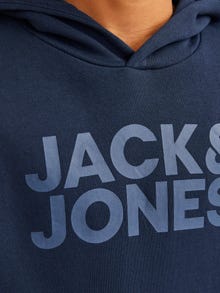 Jack & Jones Junior Logo Huppari -Navy Blazer - 12152841