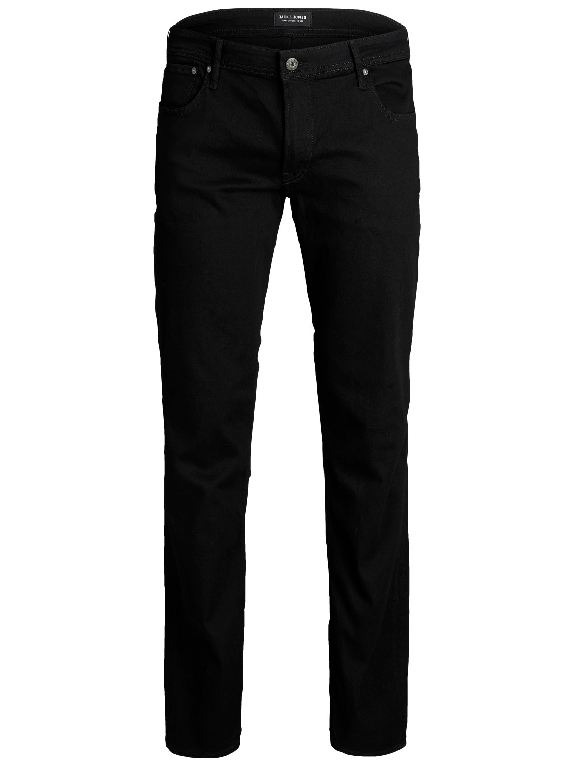 Jack & Jones Plus Size JJITIM JJORIGINAL AM 816 PLS Slim Straight Fit jeans -Black Denim - 12153645