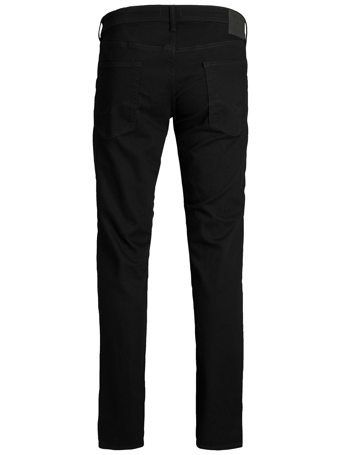 Jack & Jones Plus Size JJITIM JJORIGINAL AM 816 PLS Jeans Slim Straight Fit -Black Denim - 12153645