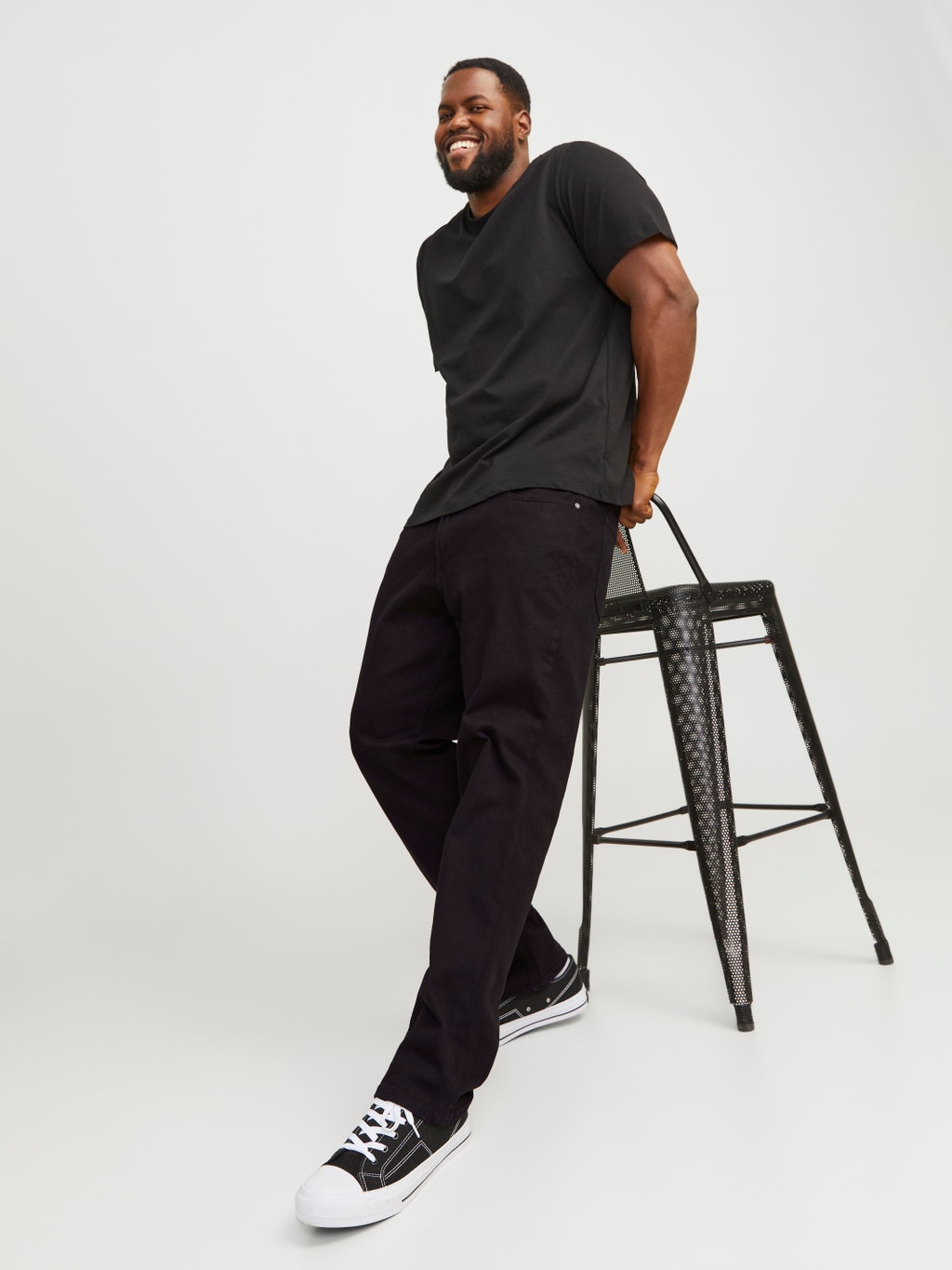 TIM ORIGINAL AM 816 Plus size slim fit jeans Black Jack & Jones®