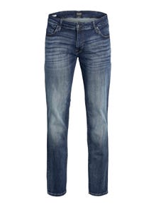 Jack & Jones Plus Size JJITIM JJICON JJ 057 50SPS PLS Slim Straight Fit jeans -Blue Denim - 12153936