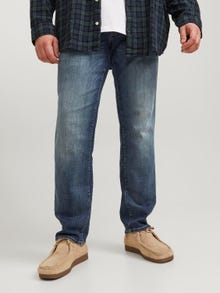 Jack & Jones Plus Size JJITIM JJICON JJ 057 50SPS PLS Jeans corte slim straight -Blue Denim - 12153936