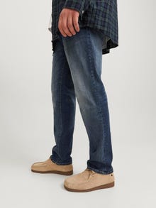 Jack & Jones Plus Size JJITIM JJICON JJ 057 50SPS PLS Jeans corte slim straight -Blue Denim - 12153936