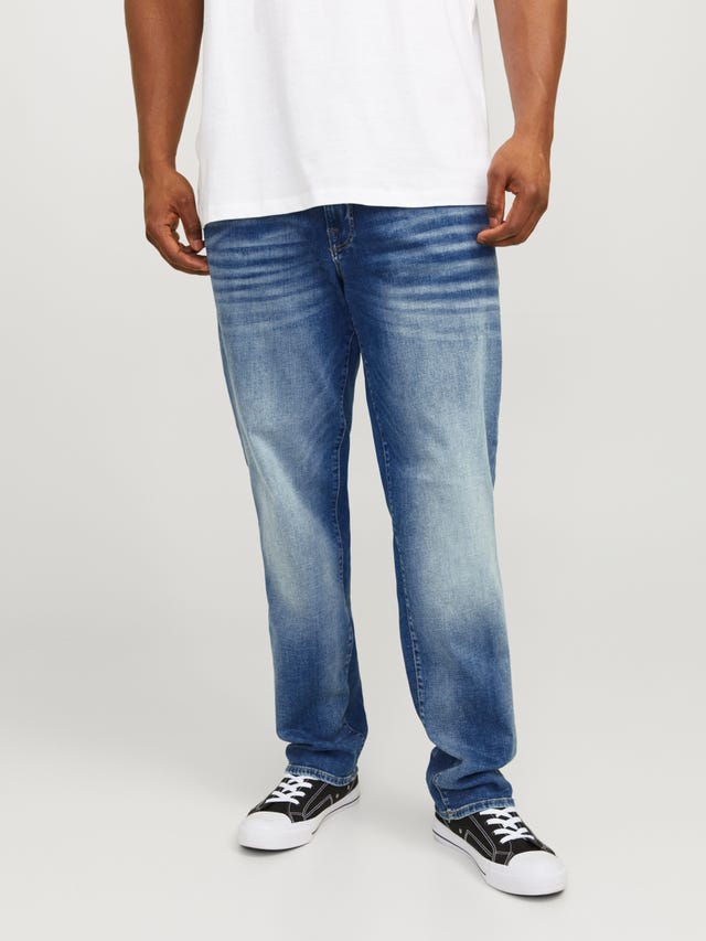 Jack & Jones Plus Size JJITIM JJICON JJ 357 50SPS PLS Jeans Slim Straight Fit - 12153939