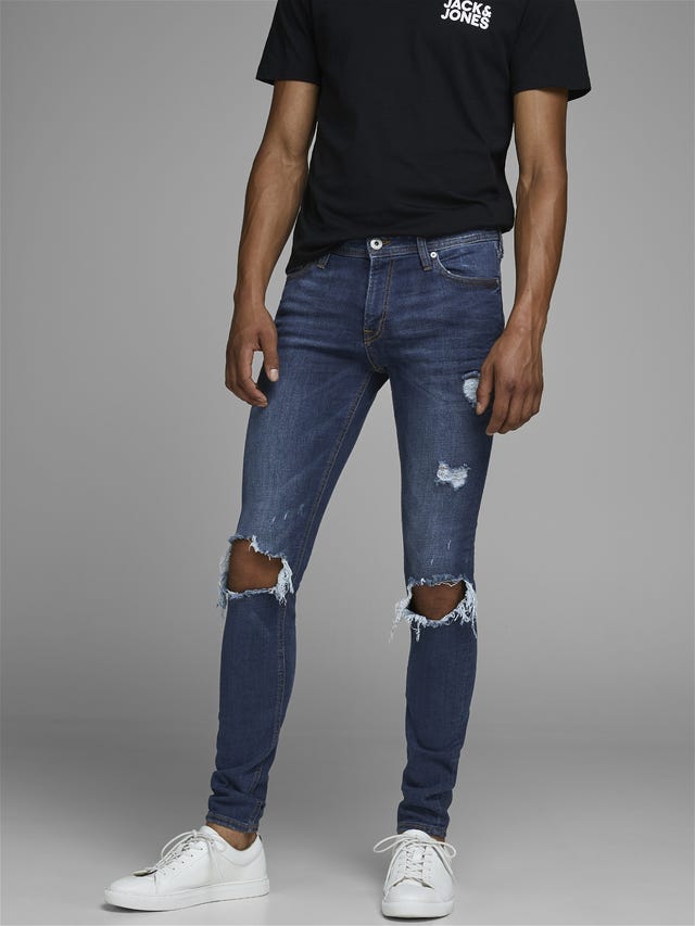 Jack & Jones JJITOM JJORIGINAL AM 849 Spray on fit jeans - 12153971