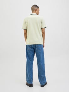 Jack & Jones All Over Print Poloshirt -Celadon Green - 12154548