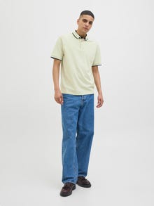 Jack & Jones All Over Print Poloshirt -Celadon Green - 12154548