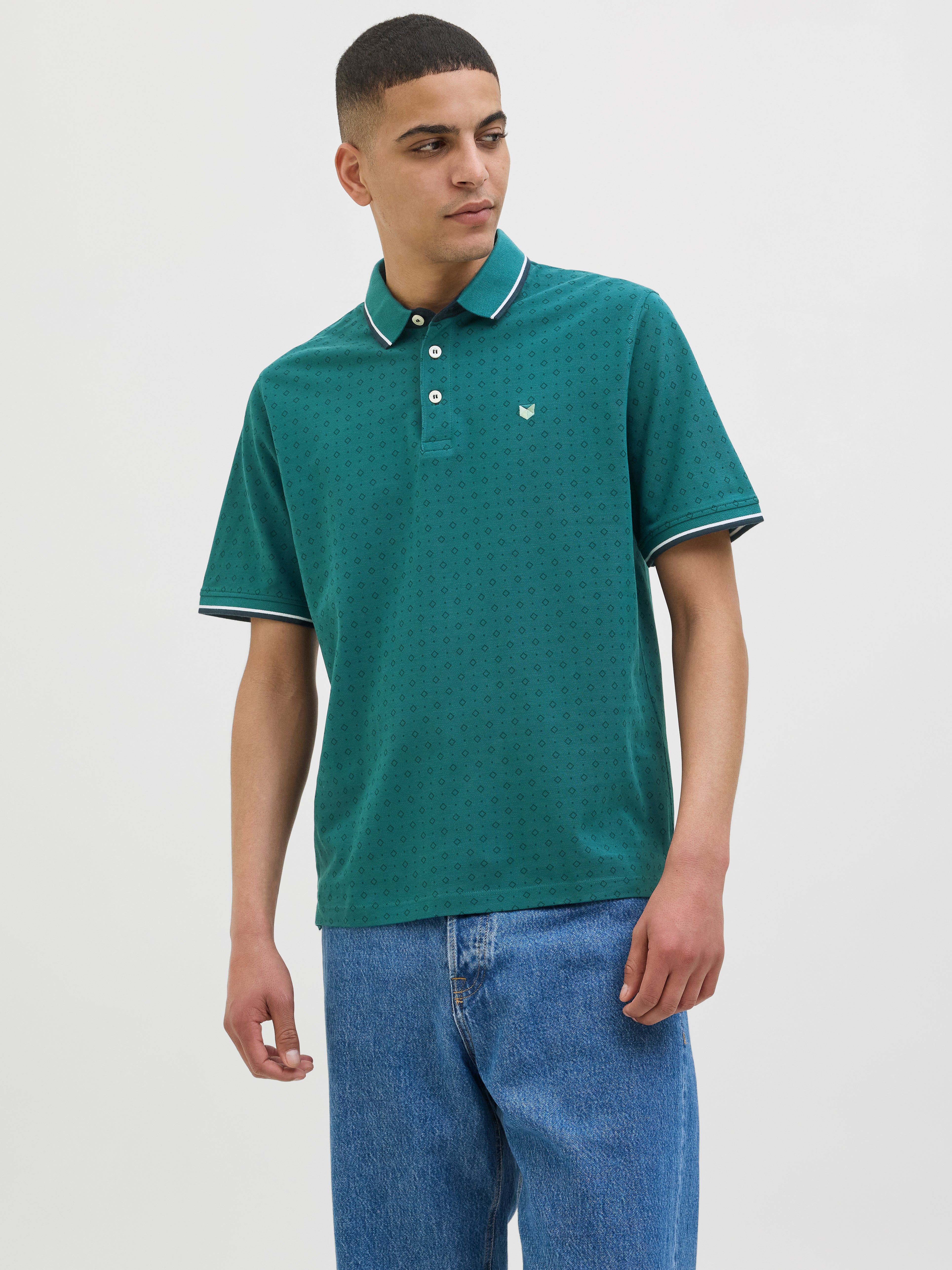 All Over Print Poloshirt