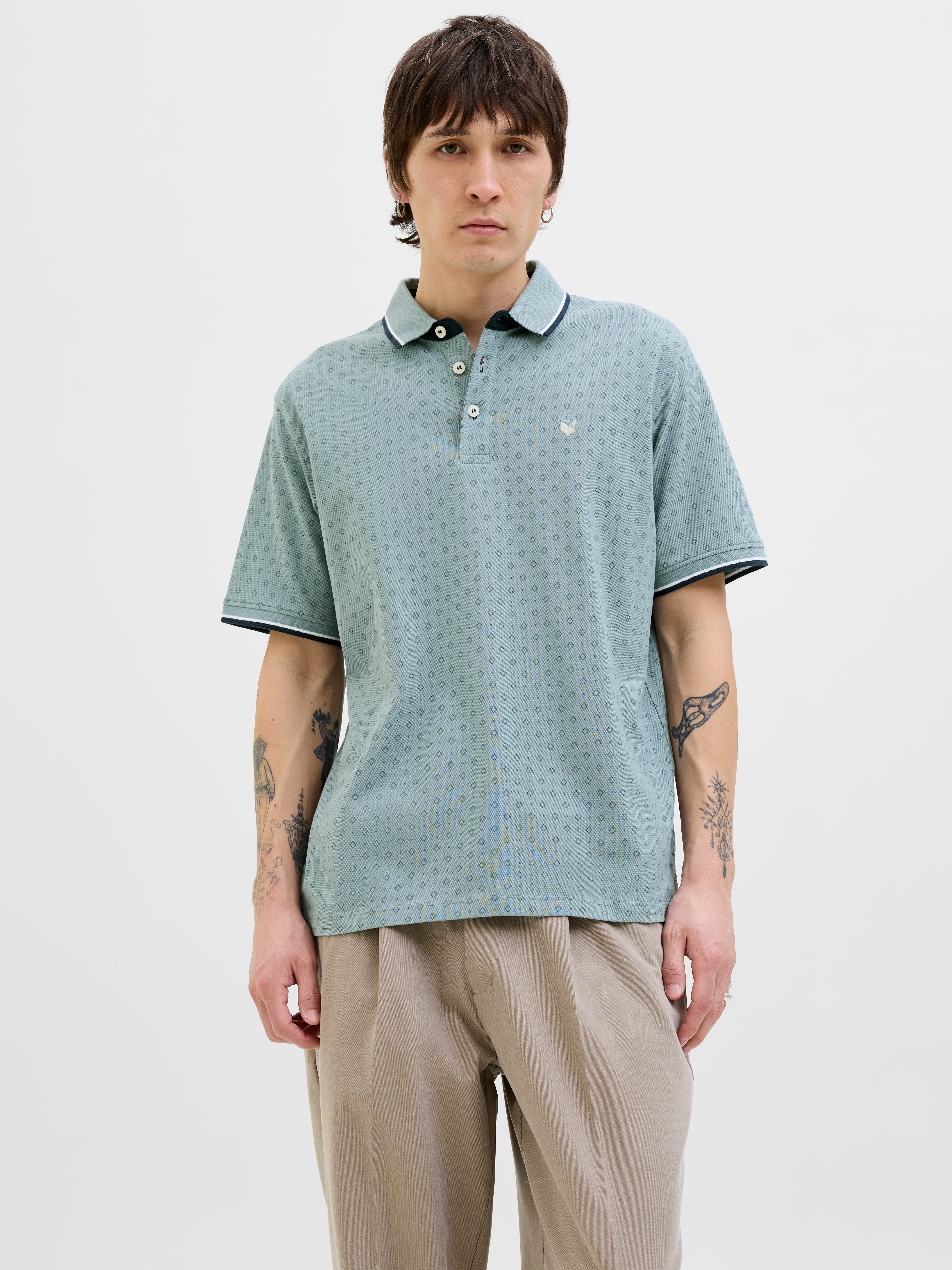 All Over Print Poloshirt