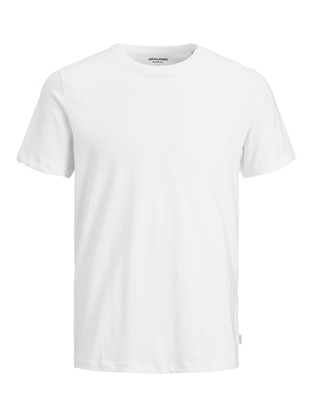 Plain White T Shirt Front And Back
