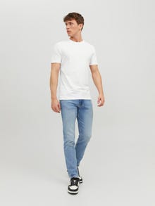 Jack & Jones Vienspalvis Marškinėliai -White - 12156101