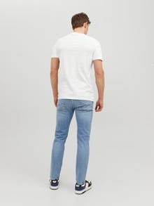 Jack & Jones Vienspalvis Marškinėliai -White - 12156101