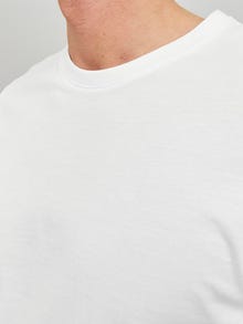 Jack & Jones Vienspalvis Marškinėliai -White - 12156101