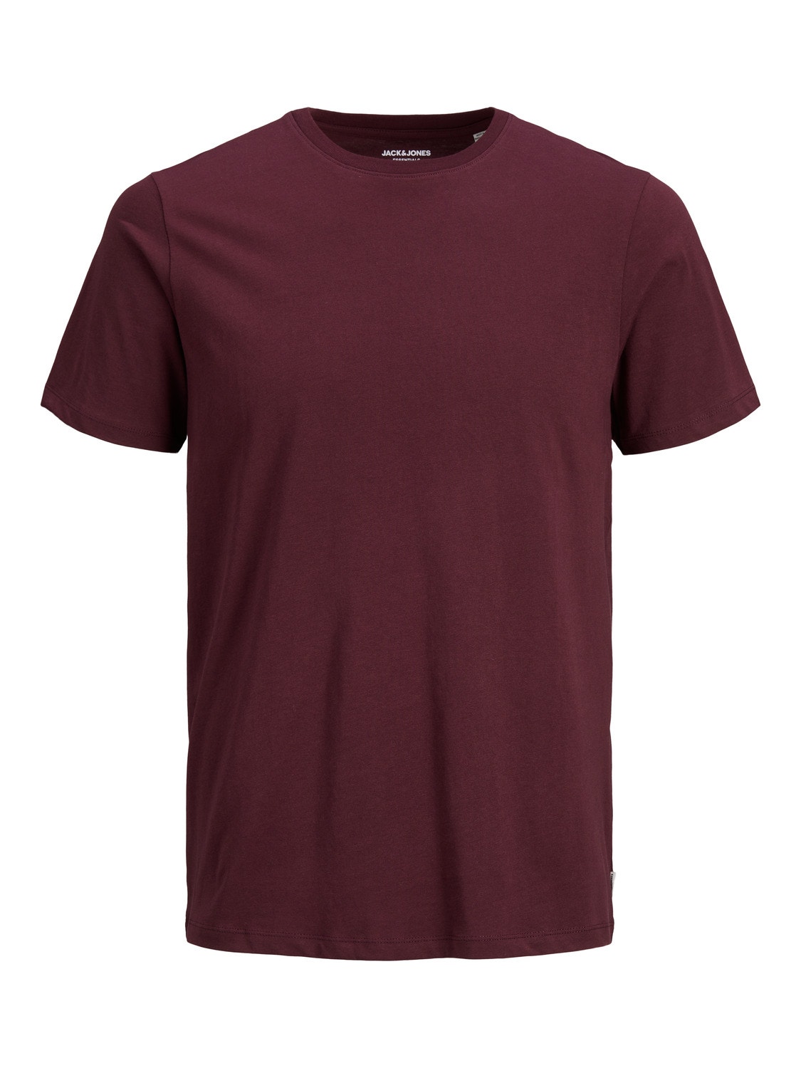 Jack & Jones Enfärgat Rundringning T-shirt -Port Royale - 12156101