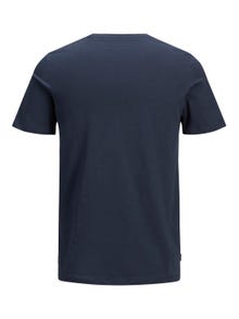 Jack & Jones Vienspalvis Marškinėliai -Navy Blazer - 12156101