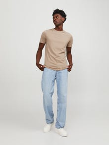 Jack & Jones Vienspalvis Marškinėliai -Crockery - 12156101