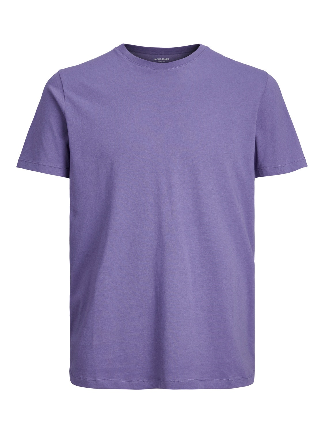 Jack & Jones Ensfarvet Crew neck T-shirt -Twilight Purple - 12156101