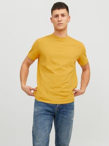 Jack & Jones Effen Ronde hals T-shirt -Honey Gold - 12156101