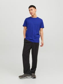 Jack & Jones Enfärgat Rundringning T-shirt -Bluing - 12156101