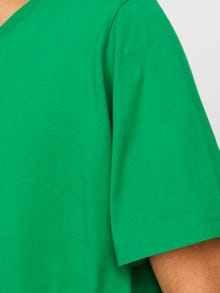 Jack & Jones Bez vzoru Kruhový výstřih Tričko -Green Bee - 12156101
