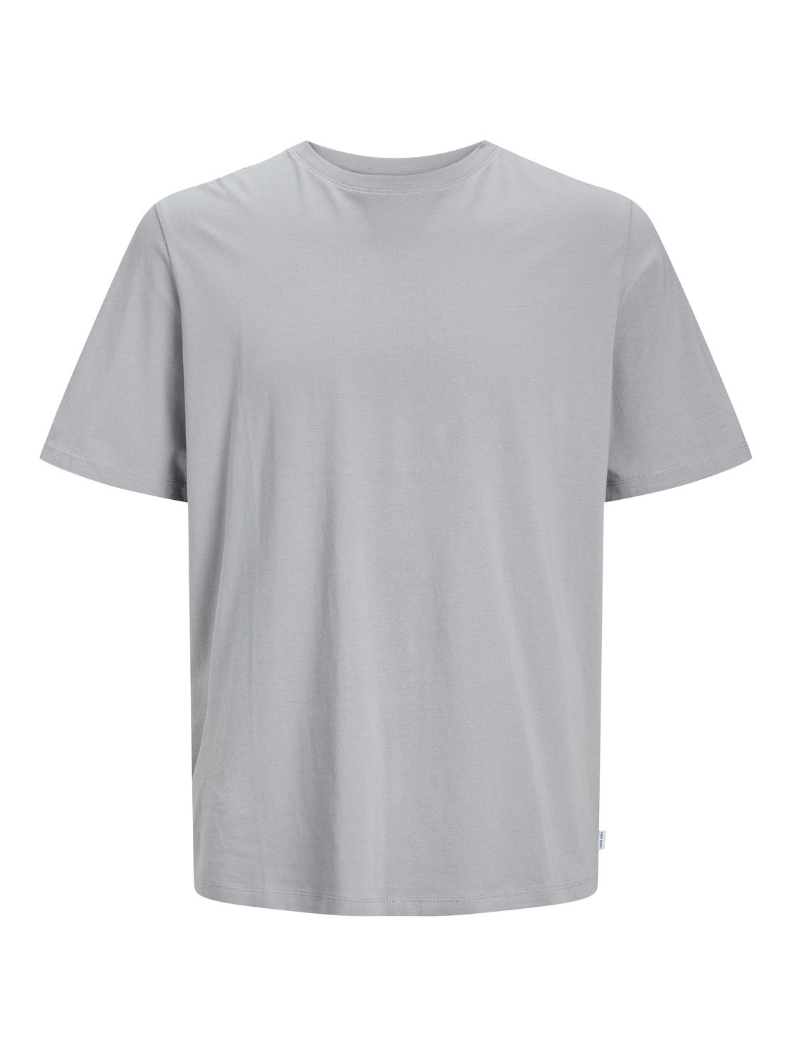 Jack & Jones T-shirt Uni Col rond -Ultimate Grey - 12156101