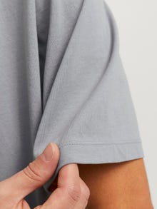 Jack & Jones Vienspalvis Apskritas kaklas Marškinėliai -Ultimate Grey - 12156101