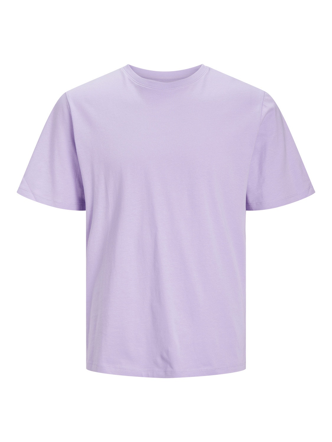 Jack & Jones T-shirt Liso Decote Redondo -Purple Rose - 12156101
