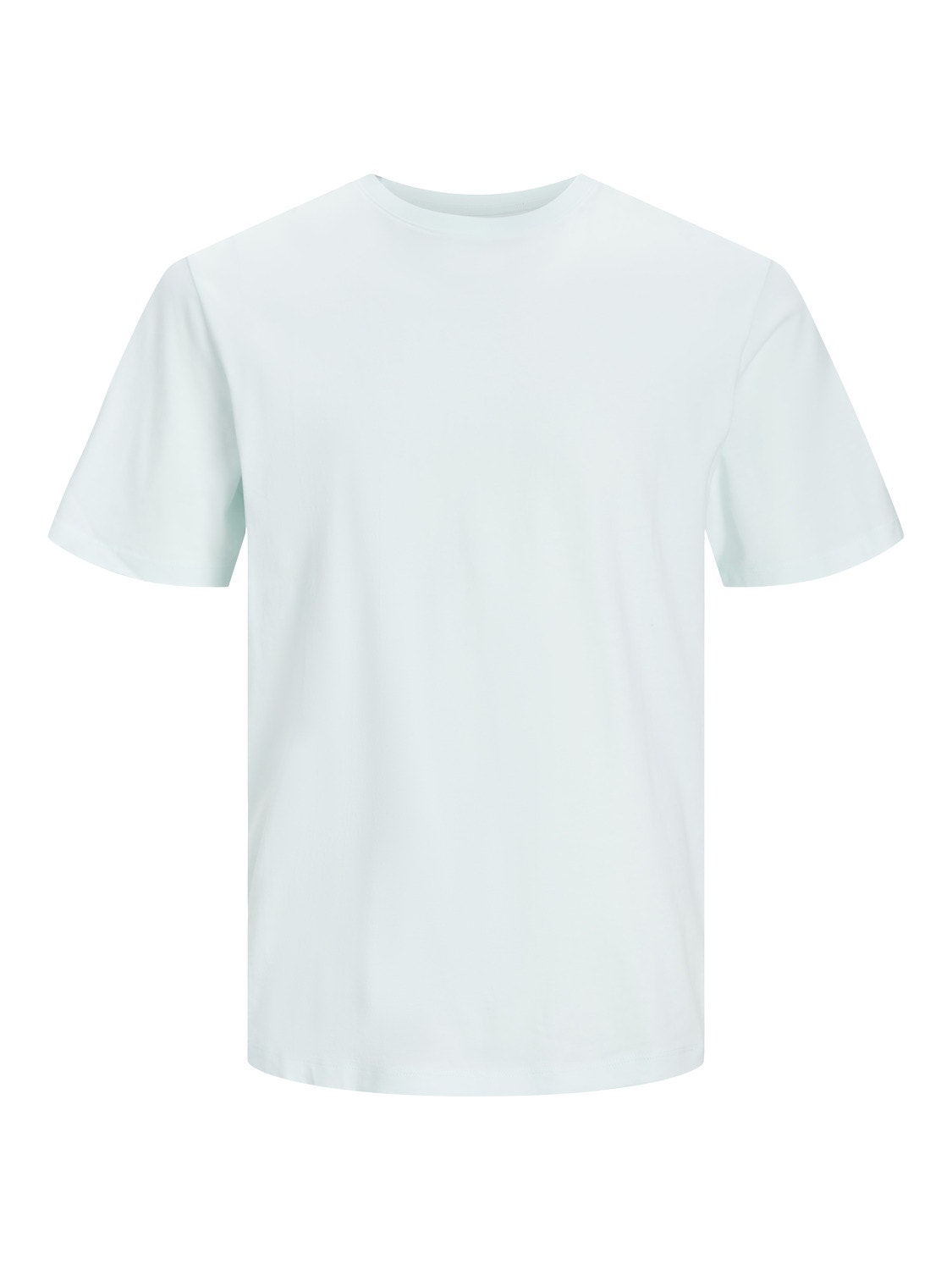 Jack & Jones Ensfarvet Crew neck T-shirt -Sodalite Blue - 12156101