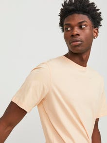 Jack & Jones Sima Környak Trikó -Apricot Ice  - 12156101