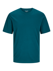 Jack & Jones Effen Ronde hals T-shirt -Deep Teal - 12156101