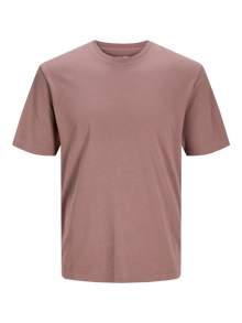 Jack & Jones Effen Ronde hals T-shirt -Twilight Mauve - 12156101