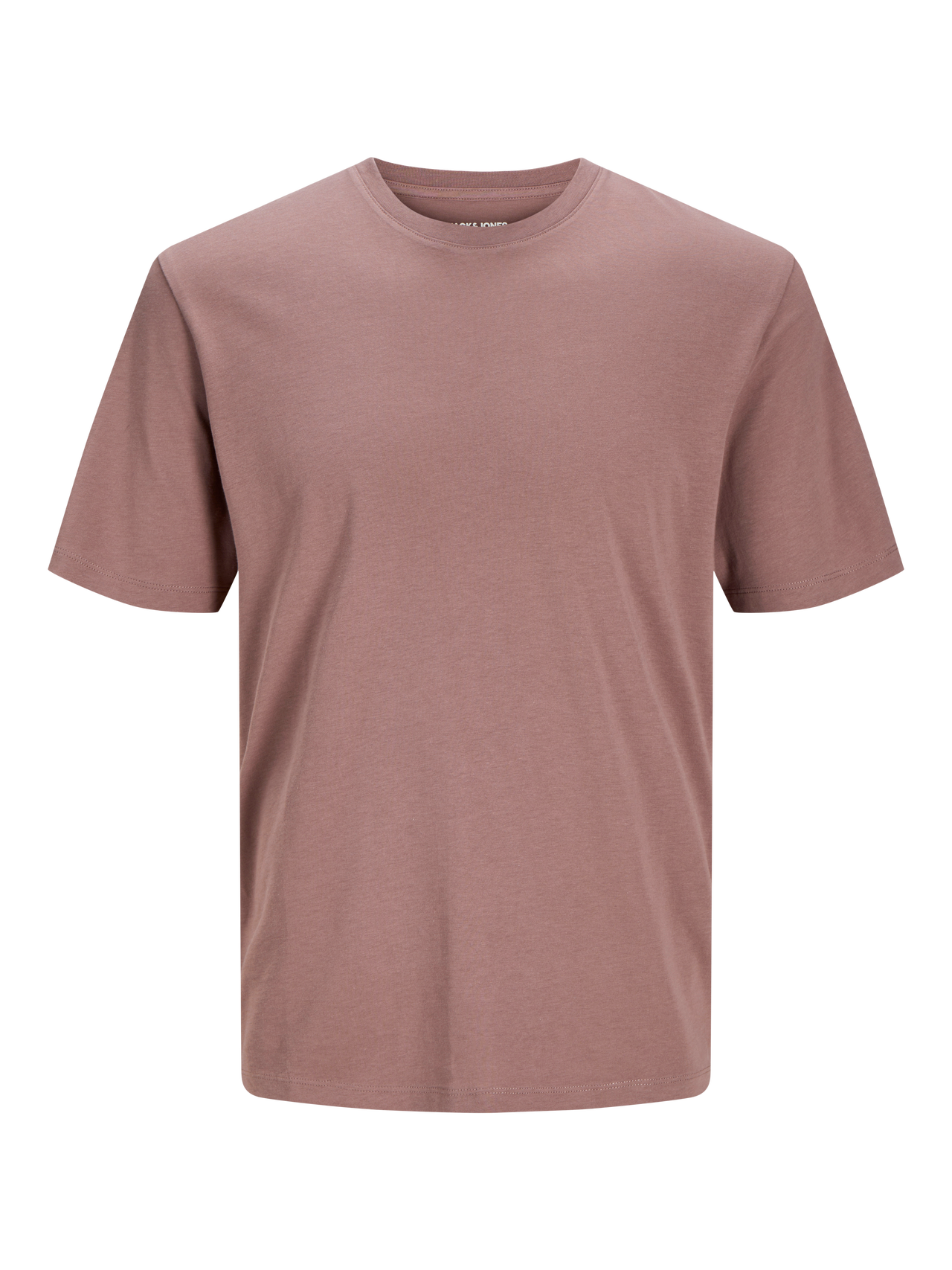 Jack & Jones Plain Crew neck T-shirt -Twilight Mauve - 12156101