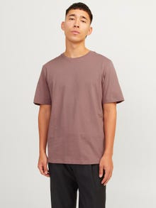 Jack & Jones Effen Ronde hals T-shirt -Twilight Mauve - 12156101