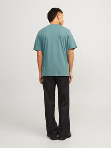 Jack & Jones Sima Környak Trikó -Goblin Blue - 12156101