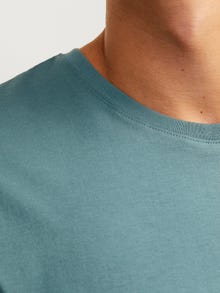 Jack & Jones T-shirt Liso Decote Redondo -Goblin Blue - 12156101