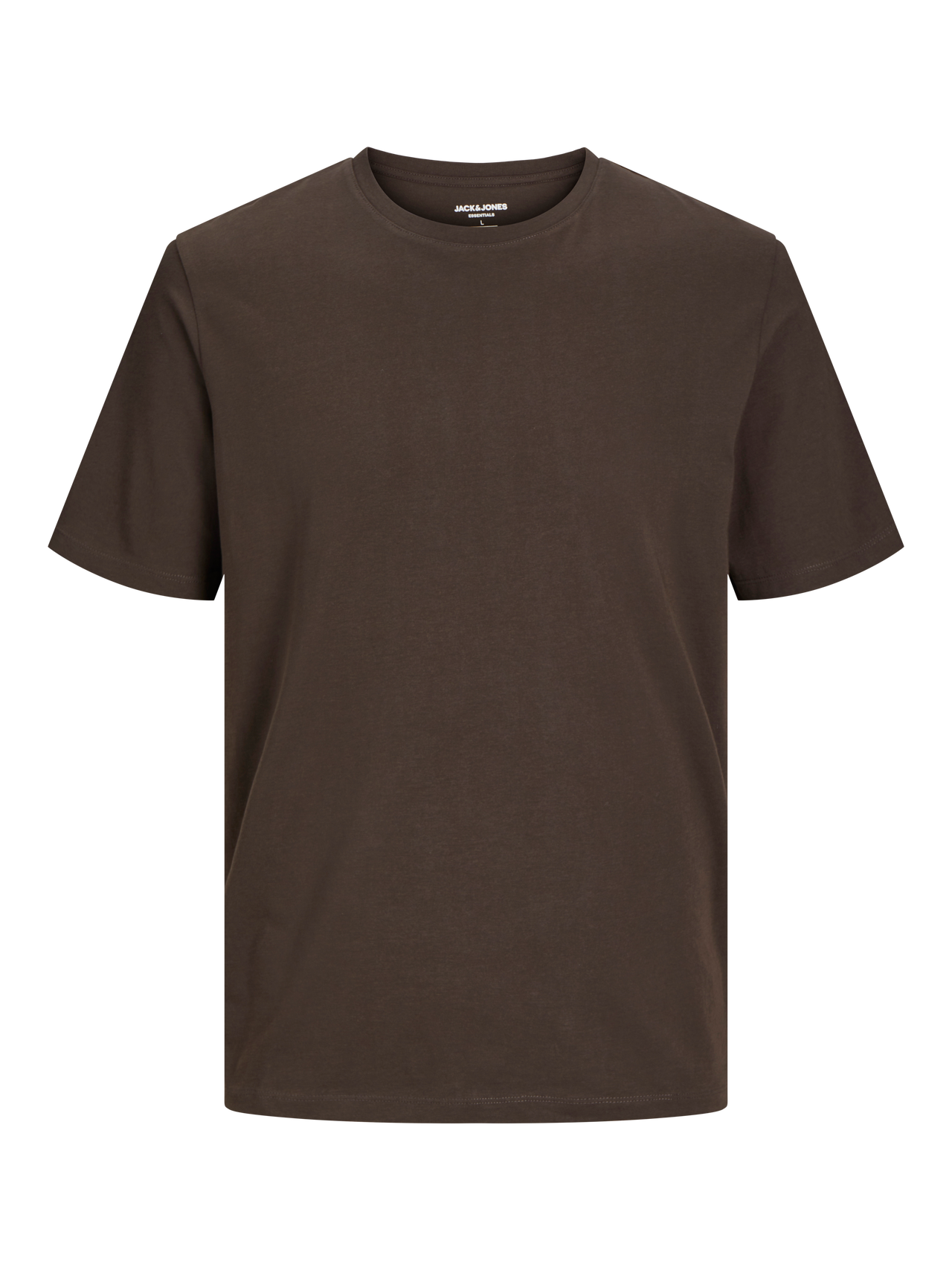 Jack & Jones Einfarbig Rundhals T-shirt -Mulch - 12156101