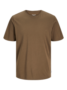 Jack & Jones T-shirt Liso Decote Redondo -Canteen - 12156101