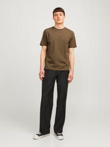 Jack & Jones Gładki Okrągły dekolt T-shirt -Canteen - 12156101