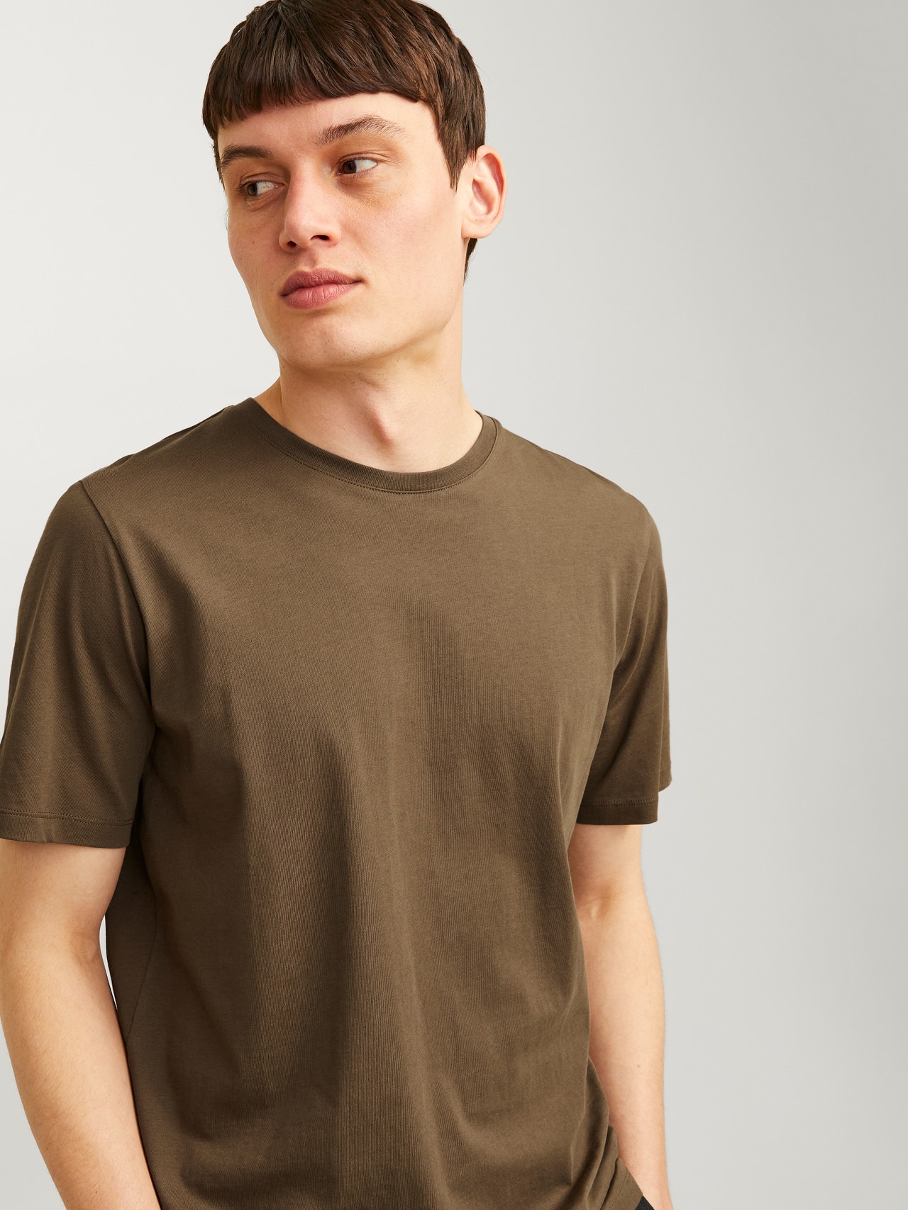 JACK & JONES Male Einfarbig T-Shirt Jprblualves SS Polo Noos, caffè JACK & JONES Male Einfarbig T-Shirt Jprblualves SS Polo Noos, caffè
