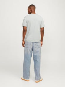 Jack & Jones Καλοκαιρινό μπλουζάκι -Puritan Gray - 12156101