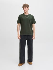 Jack & Jones Једнобојно O-izrez Мајицу -Duffel Bag - 12156101