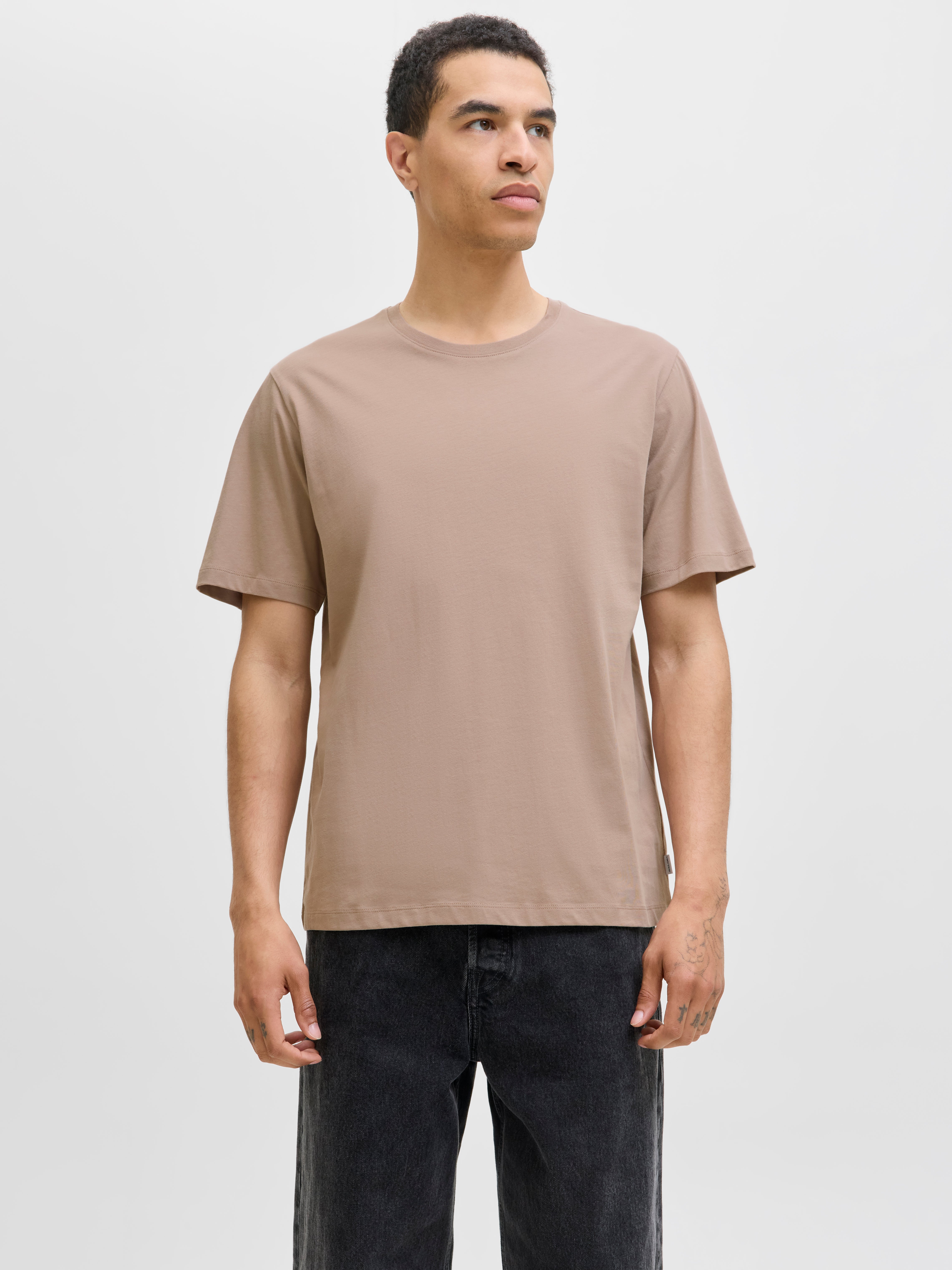 Einfarbig T-shirt