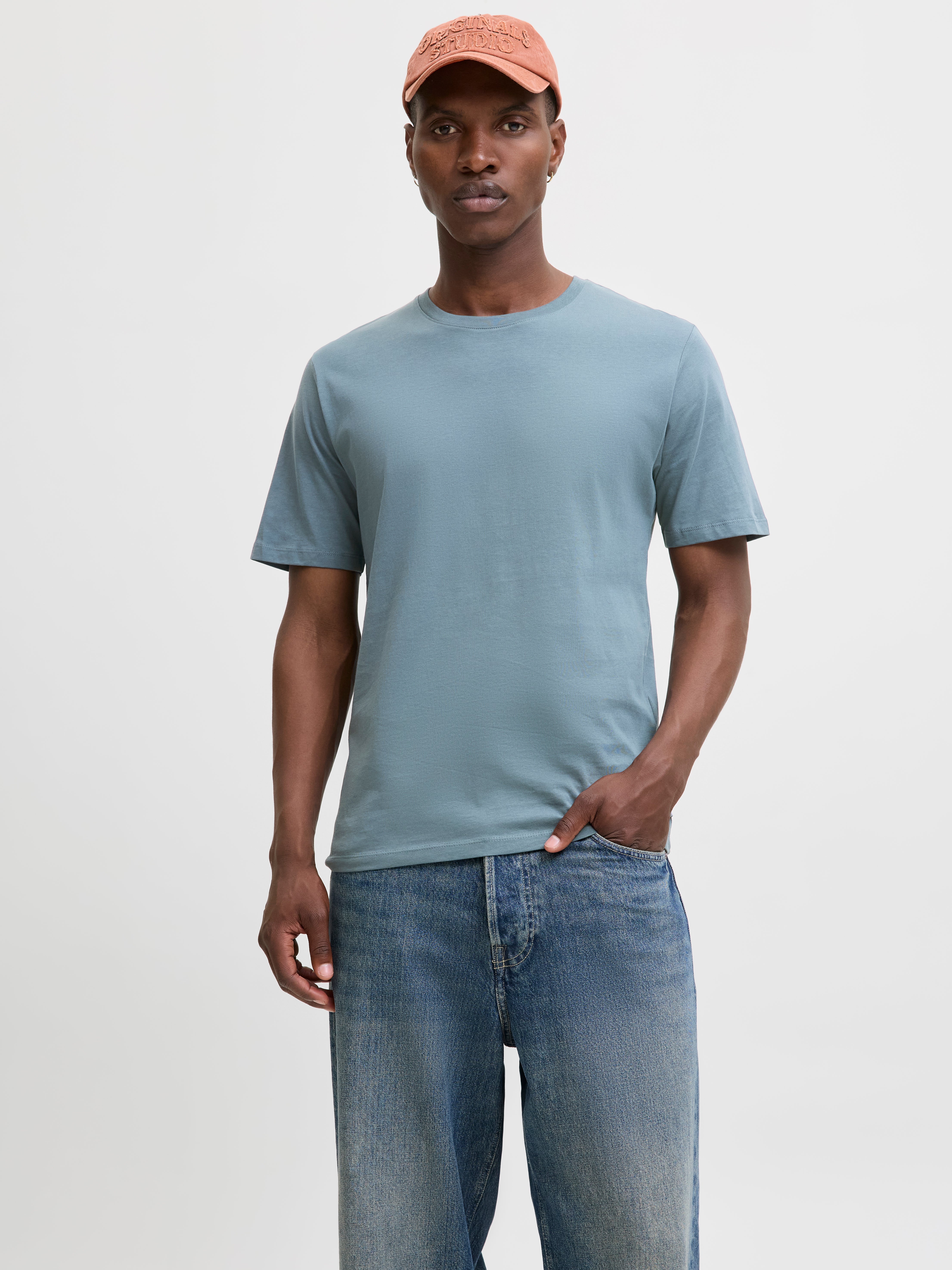 Einfarbig T-shirt