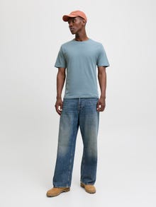 Jack & Jones Regular Fit Round Neck T-Shirt -Stormy Weather - 12156101