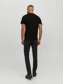 Jack & Jones Sima V-nyak Trikó -Black - 12156102