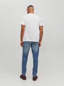 Jack & Jones Vienspalvis Marškinėliai -White - 12156102