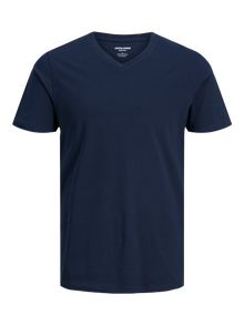 Jack & Jones Vienspalvis Marškinėliai -Navy Blazer - 12156102