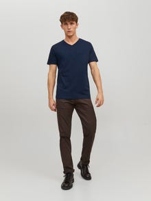 Jack & Jones Vienspalvis Marškinėliai -Navy Blazer - 12156102
